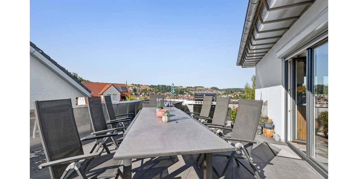 Terrasse mit Weitblick
