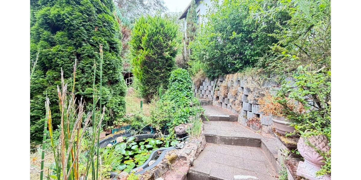 Gartenaufgang