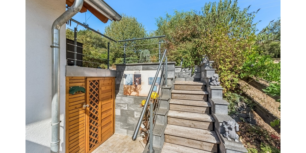 Aufgang Terrasse