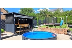 Großzügiges Wohnen für zwei Generationen: Poolbereich mit Poolbar & barrierefreiem EG - Zweifamilienhaus Katzweiler | Angebot:27131010