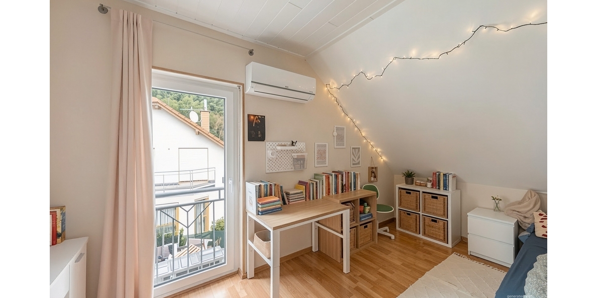 Jugendzimmer - (KI generiert)